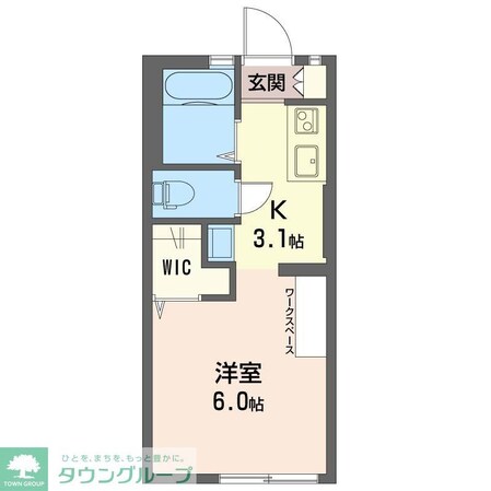 ガーデンコート国立の物件間取画像